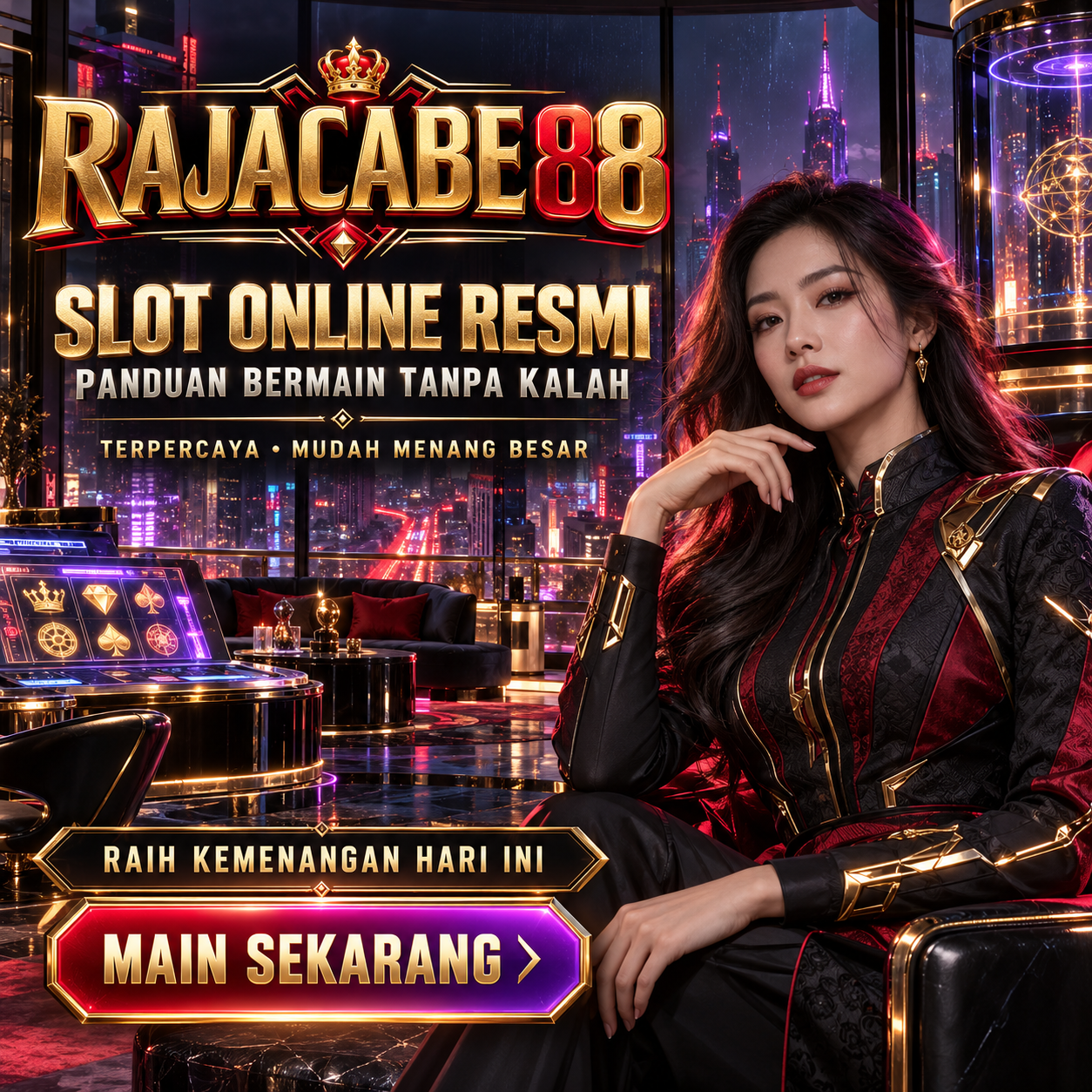 RAJACABE88 : Slot Online Resmi Panduan Bermain Tanpa Kalah Dan Terpercaya Mudah Menang Besar
